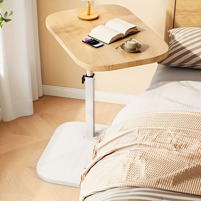 Skanto | Justerbart Sidebord – Tre & Metall for Sofa eller Seng