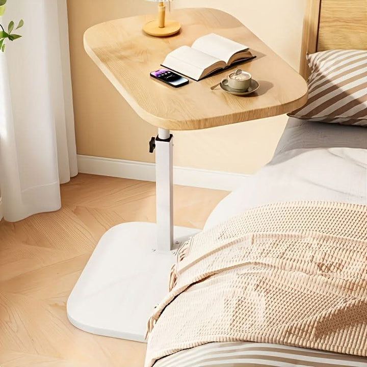Skanto | Justerbart Sidebord – Tre & Metall for Sofa eller Seng