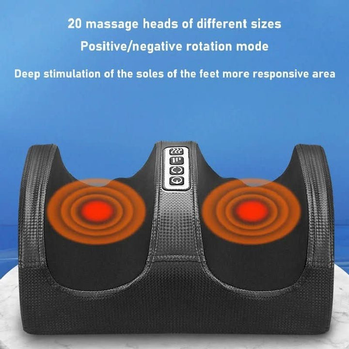 Skanto | Luksus Shiatsu fotmassager med varmefunksjon | 12 3D massasje baller & timer