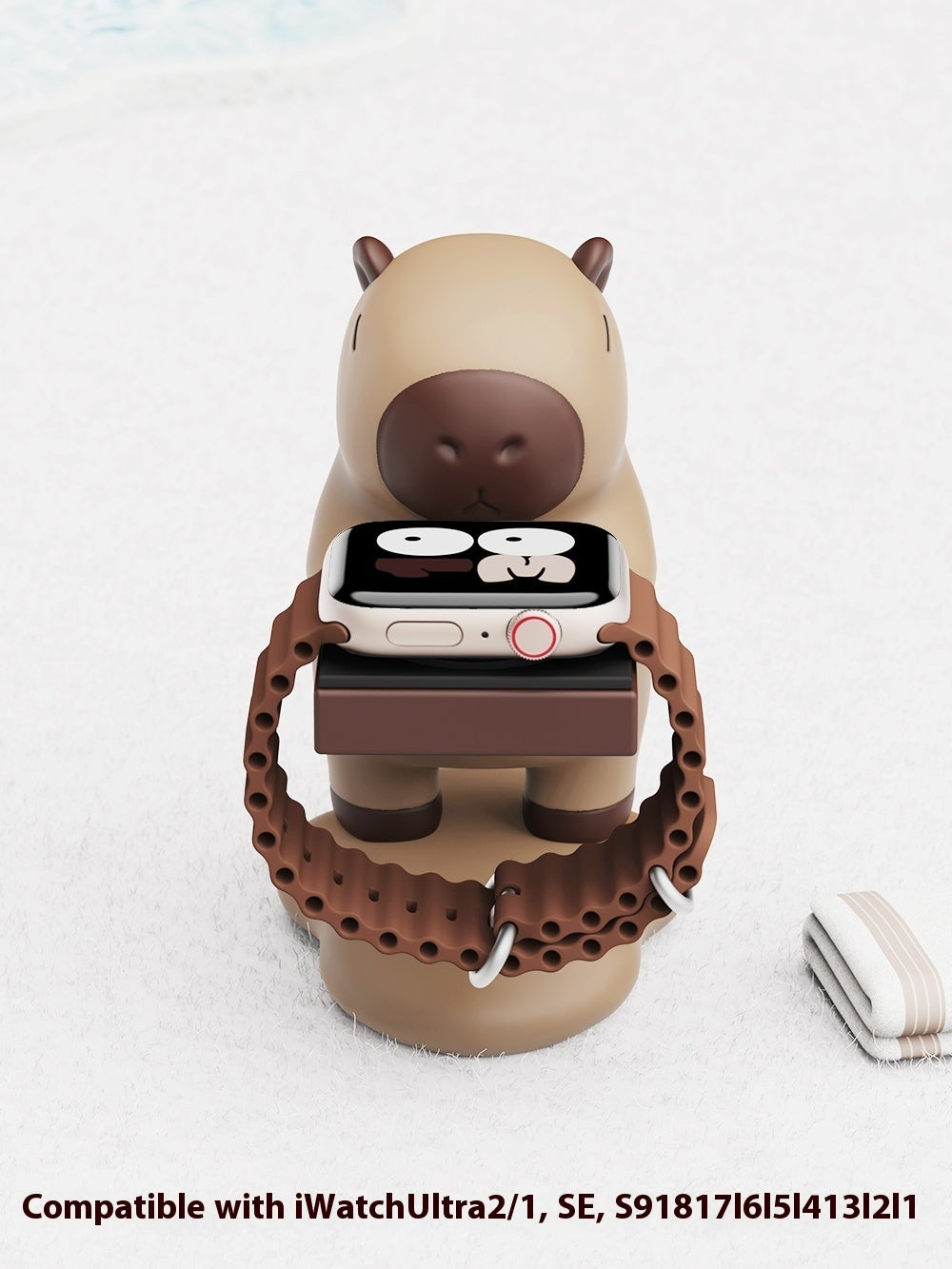 Skanto | Apple Watch Capybara Laderstativ