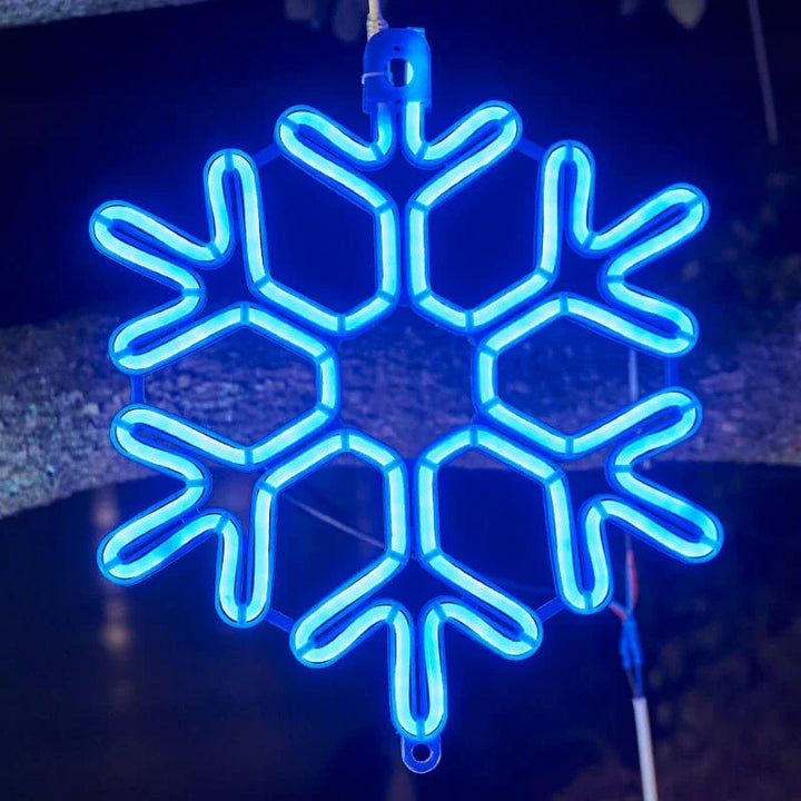 Skanto | Vanntett LED Snøfnugglys for Festlig Vinterdekorasjon