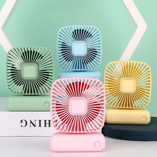 Bærbar USB oppladbar mini håndholdt vifte | Skanto