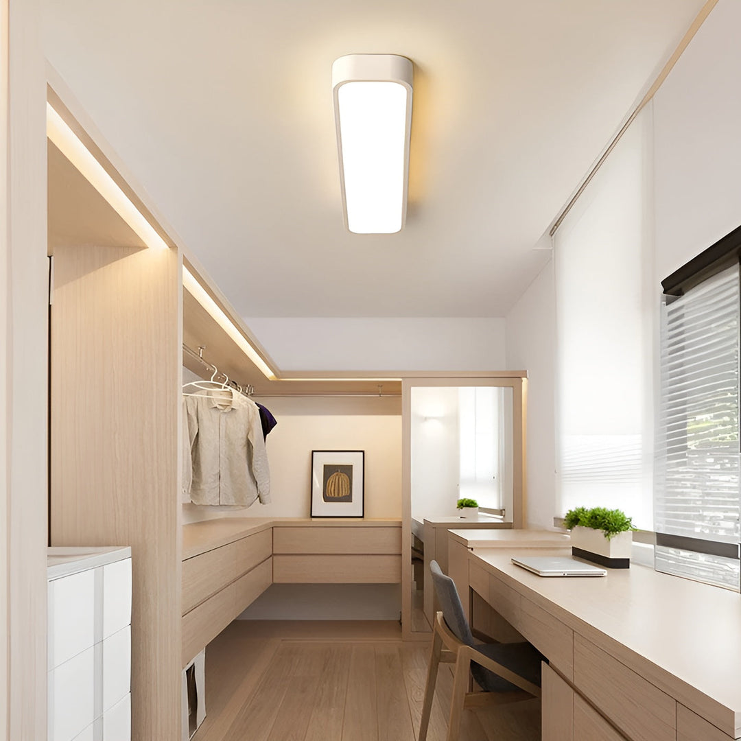 Rektangulær taklampe – Rene linjer og moderne design | Perfekt for stue og spisestue