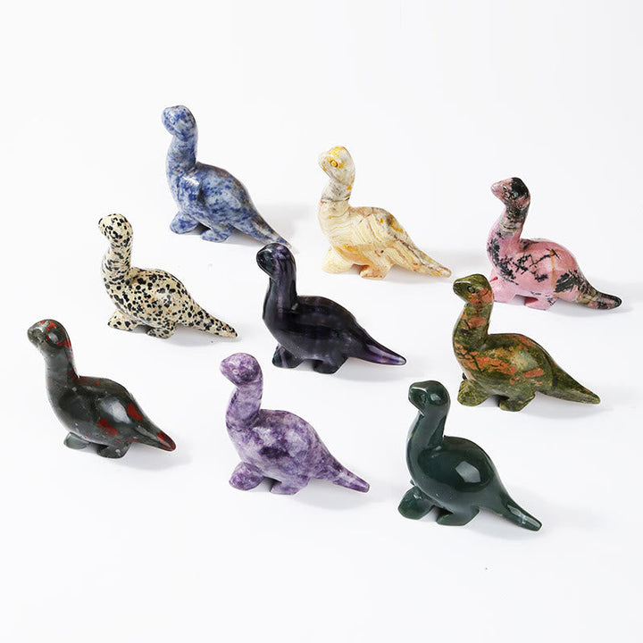 Skanto | Frendorf 2.5 Tommers Krystall Dinosaur Hjemmedekorasjon Edelsteinsdekor