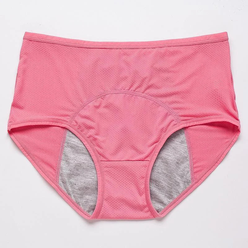 Lekkasje-sikre beskyttelseshorts med høy midje