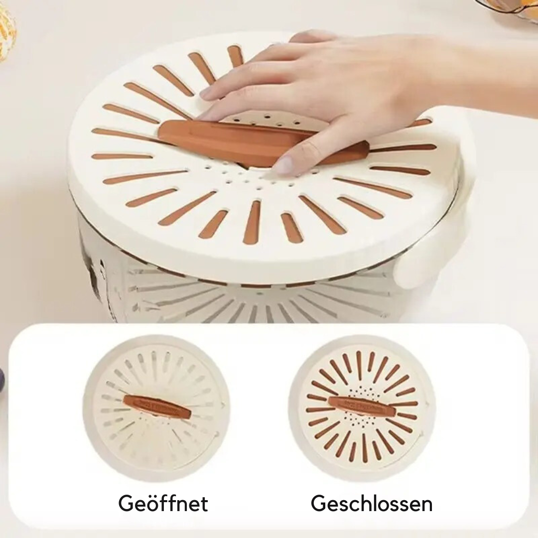 FlexDrain Pro — Endelig ferske frukter uten kaos og dryppstress! | Skanto