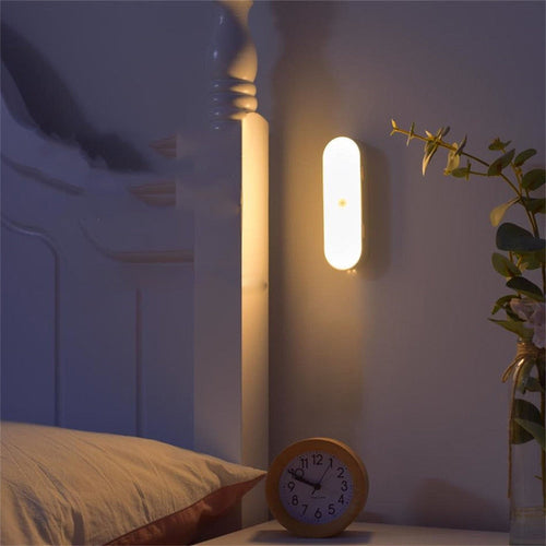Oppladbar Minimalistisk Oval Vegglampe | Skanto