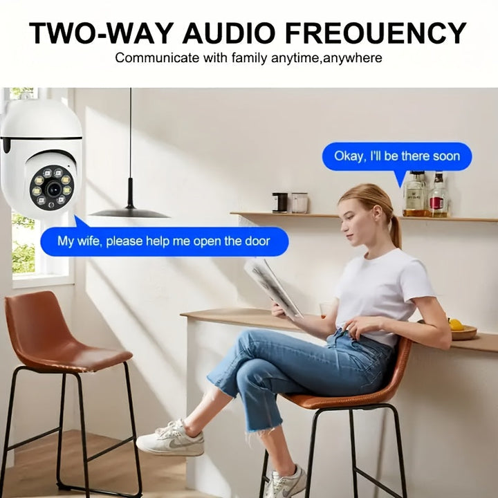 WLAN Overvåkningskamera 2.4 GHz PTZ | Skanto