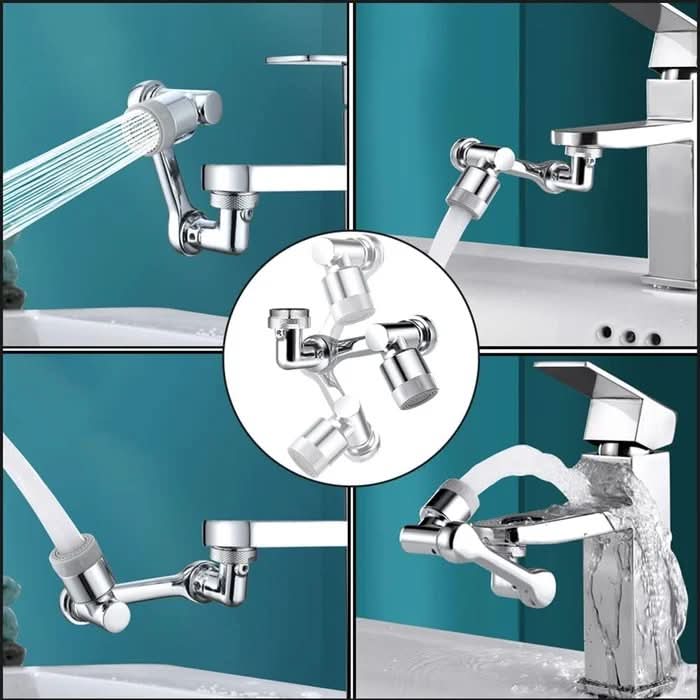 Skanto | SplashTurn - 1080° roterbar kran med sprutbeskyttelse
