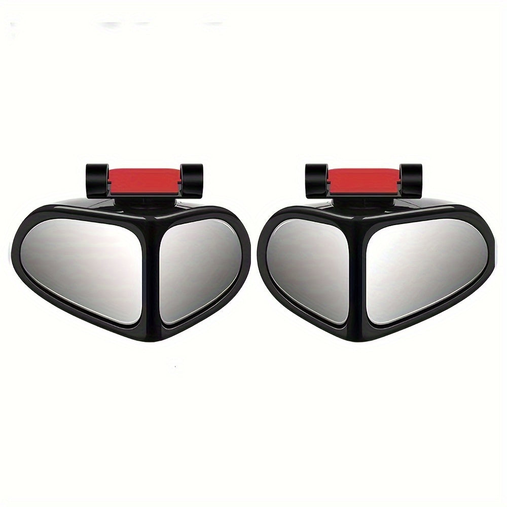 Skanto | SafeSight HD Blind Spot Mirrors – 360° Justerbare Bilspeil for Ekstra Synlighet