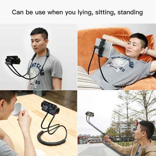 Lazy Neck Phone Holder - Fleksibel & Justerbar Skanto