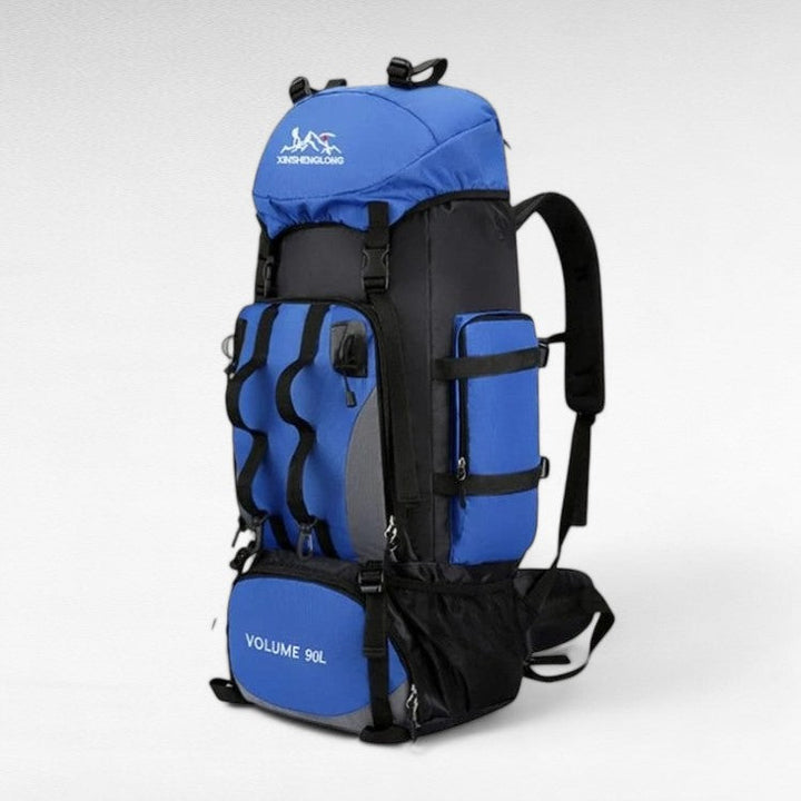 Skanto | 90L Vanntett Tursekk - Ultra-Lett Reisepakke for Utendørs Eventyr & Camping