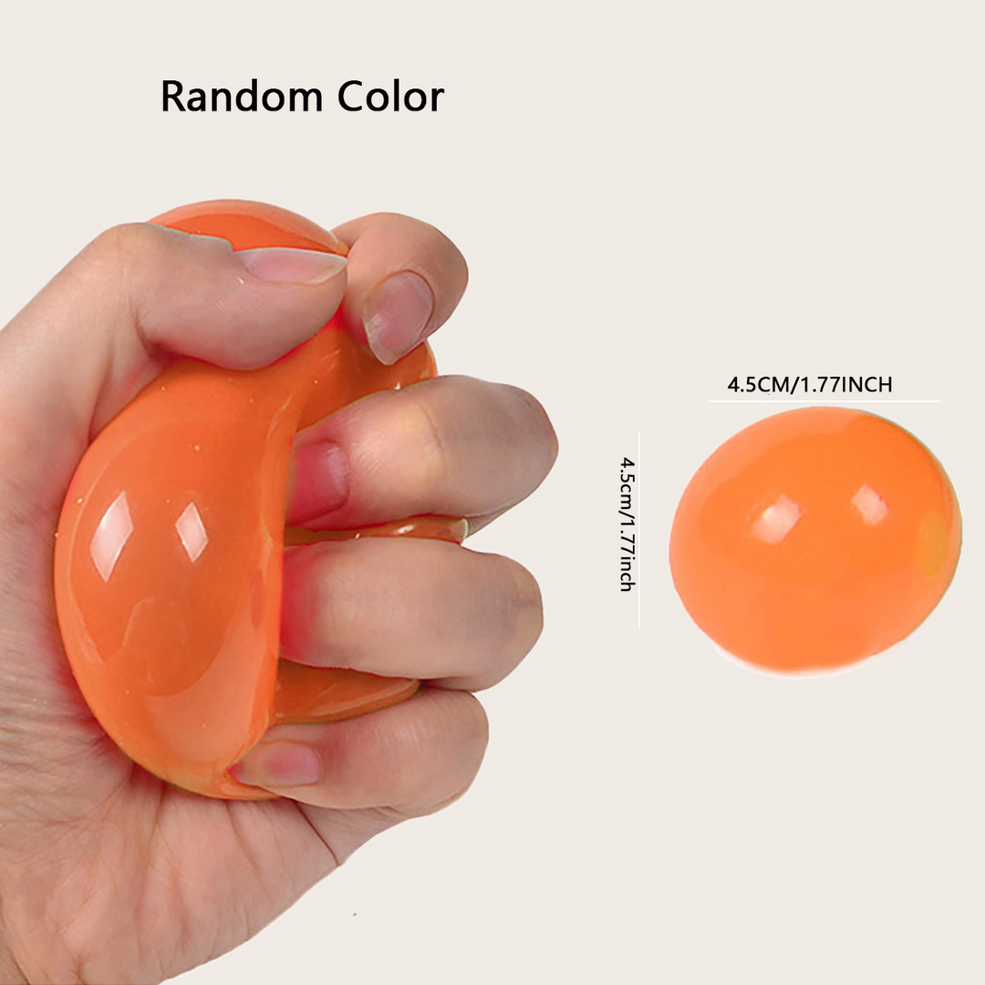 Decompression Glowing Wall Sticking Ball (4 PACK) Skanto