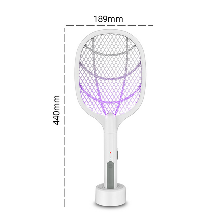 2-i-1 Elektrisk Fluesnapper & Natt Mygg Drepe Lampe Skanto