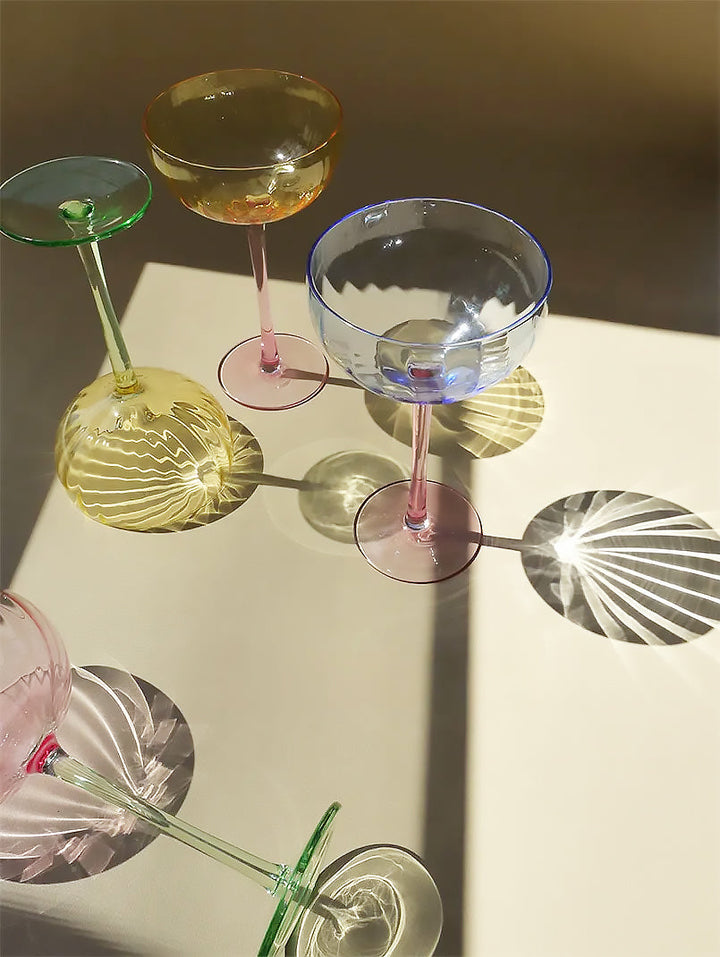 Skanto | Farget Gresskar Glassvarer