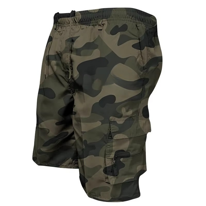 Lessige Herren-Cargoshorts mit mehreren Taschen – Freizeit-Shorts for Sommer, Outdoor and Arbeit in großen Größen