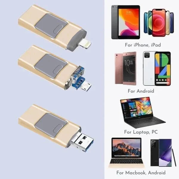 Skanto | 4 i 1 høyhastighets USB-minnepinne