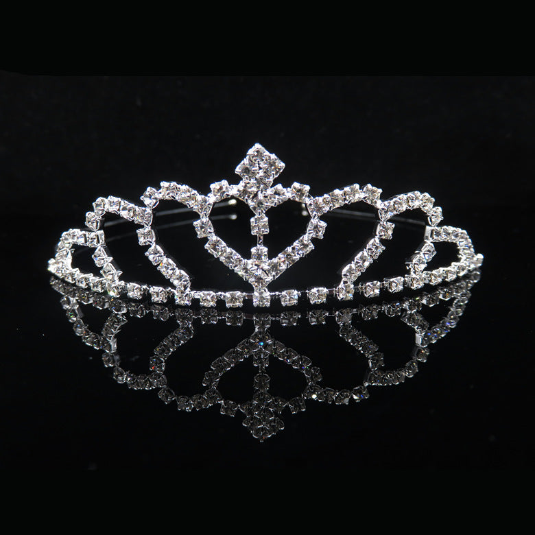 Damer Krystallbesatt Tiara Skanto