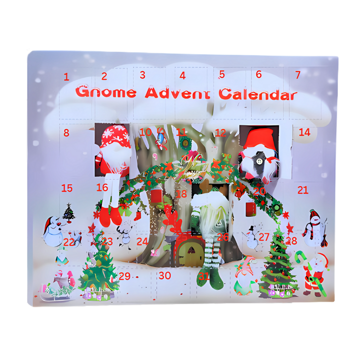 Nissekalender Med 31-Dagers Nedtelling