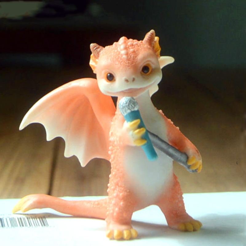 Skanto | Mini søt drage statue dekorasjon
