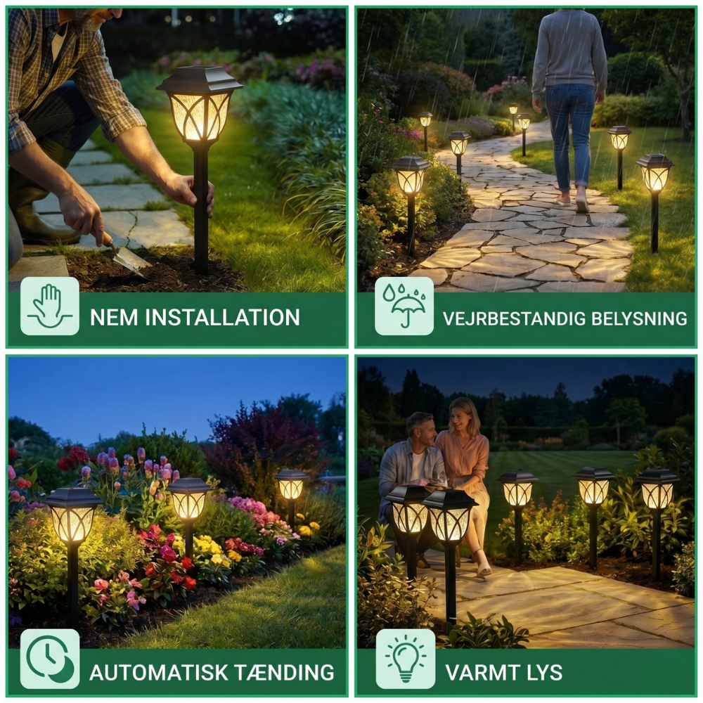 LumaPath Solar Light for Garden Paths | Skanto