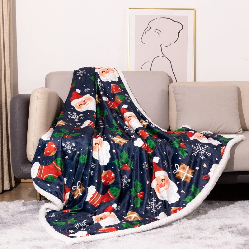 Skanto | Flanell Juleteppe Dobbeltlag