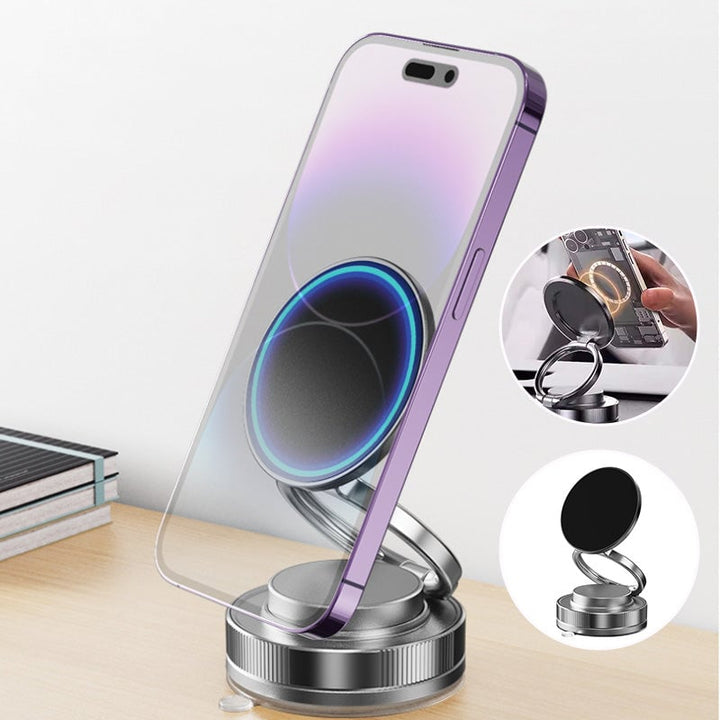 360° Justerbar Vakuum Magnetisk Telefonholder | Skanto