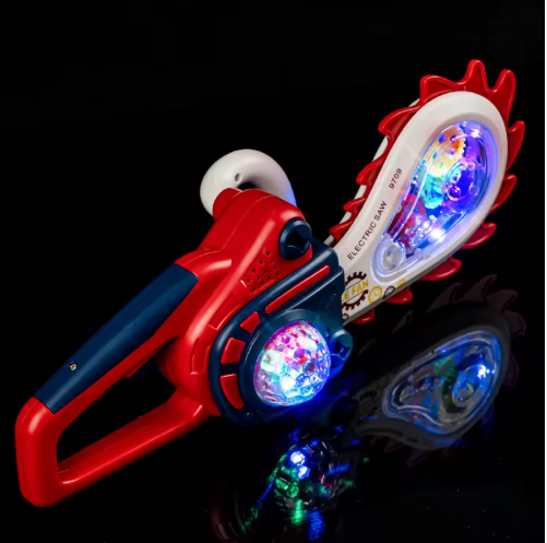 Skanto | Luminous Musical Motorsag Leke for Barn
