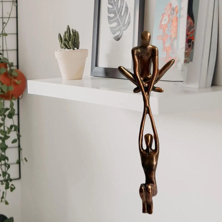 Skanto | LoveBalance Figur Figur – Dekorativ Skulptur av Kjærlighet og Balanse