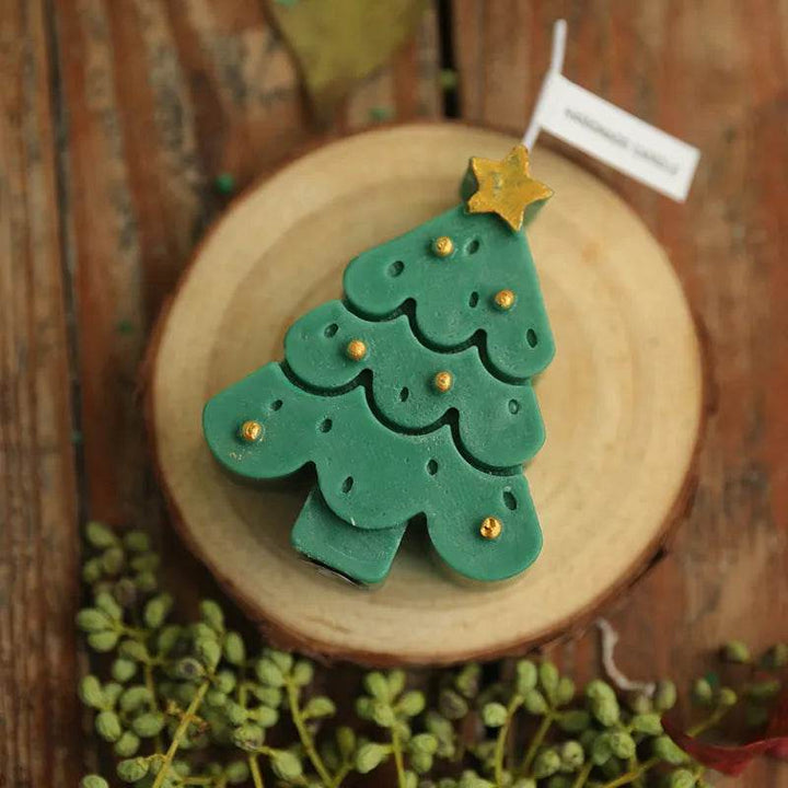 Skanto | Juletrær Silikonformer For DIY Jule Kreativ Atmosfære Dekorasjon Håndlagde Duftlys