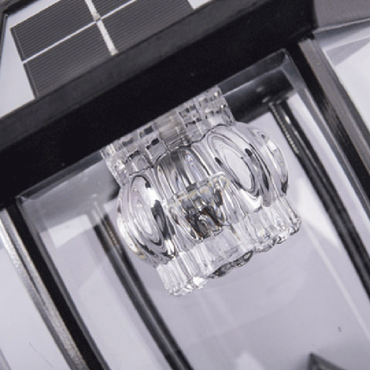 Tradisjonell europeisk aluminium glass LED sol vanntett vegglampe for utendørs patio | Skanto