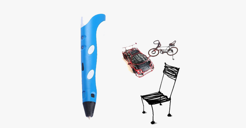 Skanto | Beste 3D-penn for barn med forskjellige farger PLA filament