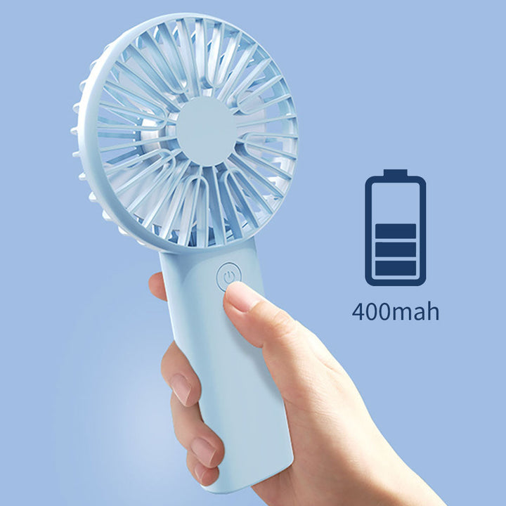 Mini Bærbar Håndholdt USB Oppladbar Vifte | Skanto
