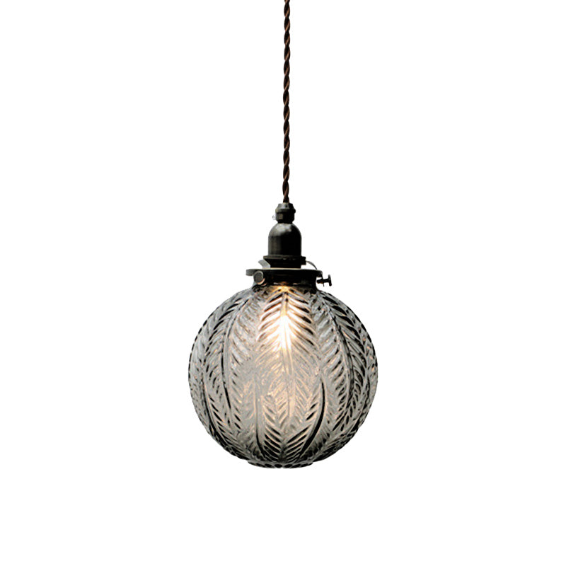 Skanto | Pendellampe med vintage glasskuppel