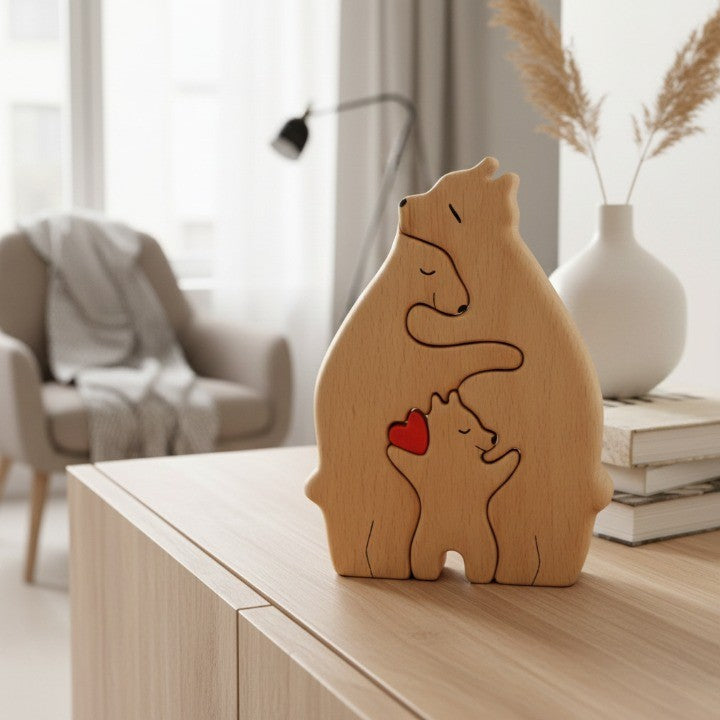 Loving Bears SammenkoSkantoede Puslespill Dekor | Skanto