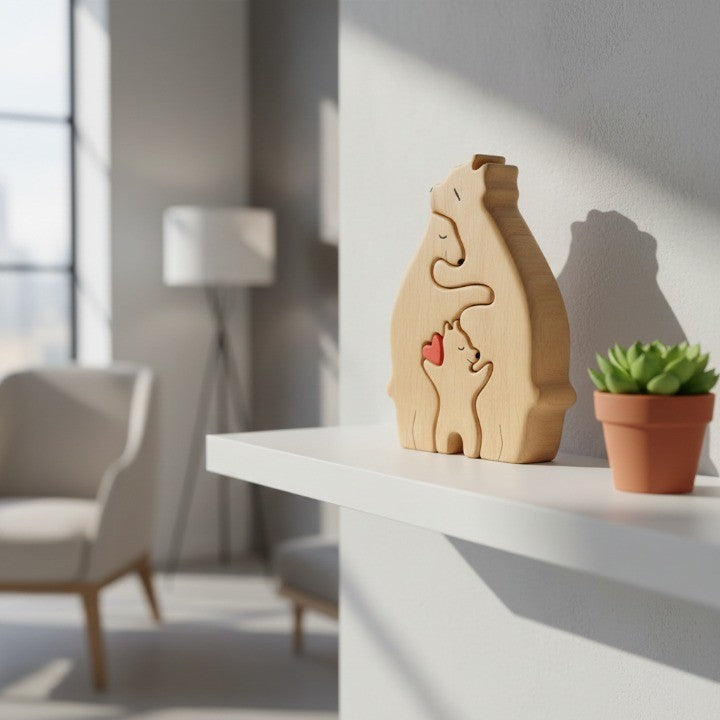Loving Bears SammenkoSkantoede Puslespill Dekor | Skanto