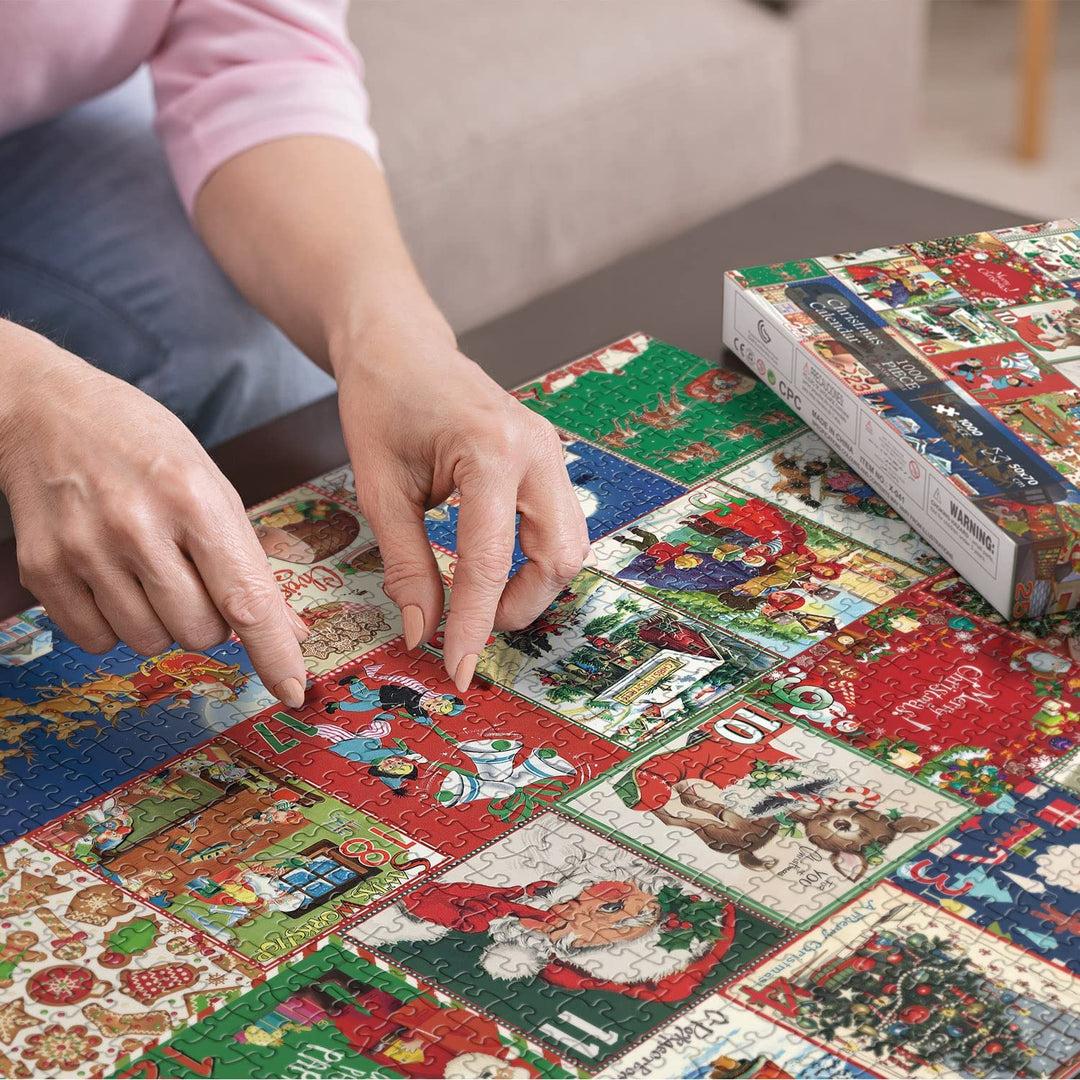 Skanto | Festlig Peis Puslespill Julekalender - Julegave