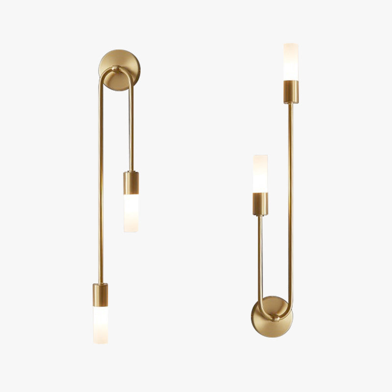 Skanto | Vegglampe Gull LED Moderne Sengelampe