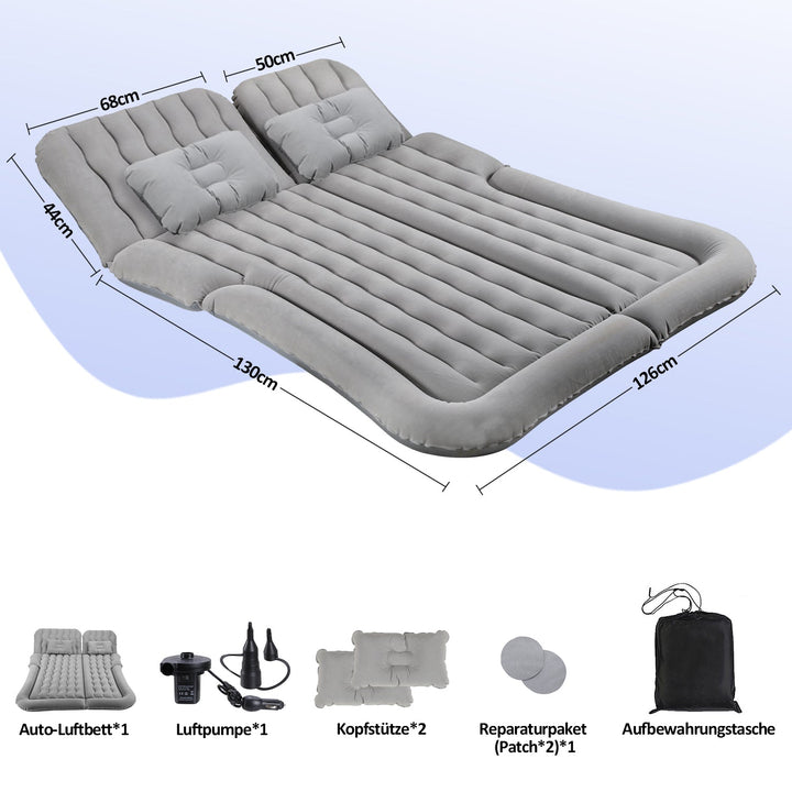 Air Bed Bil Luftmadrass med Pute | Skanto