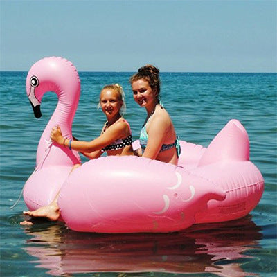 Unisex oppustbar flamingo svømme ring Skanto