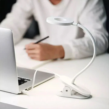 Skanto | Trådløs Bordklips Skrivebordslampe