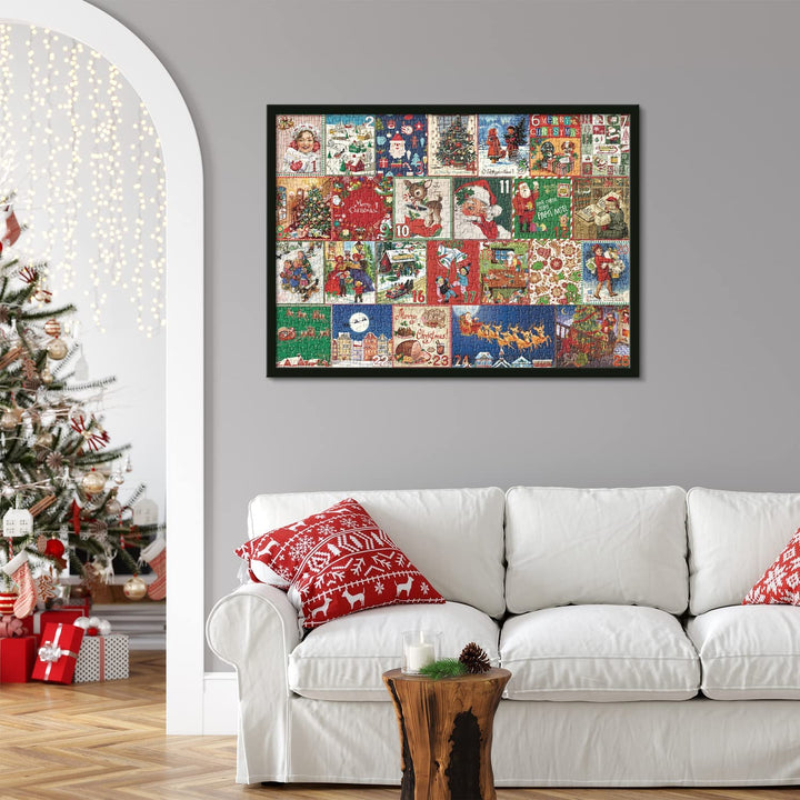 Skanto | Festlig Peis Puslespill Julekalender - Julegave