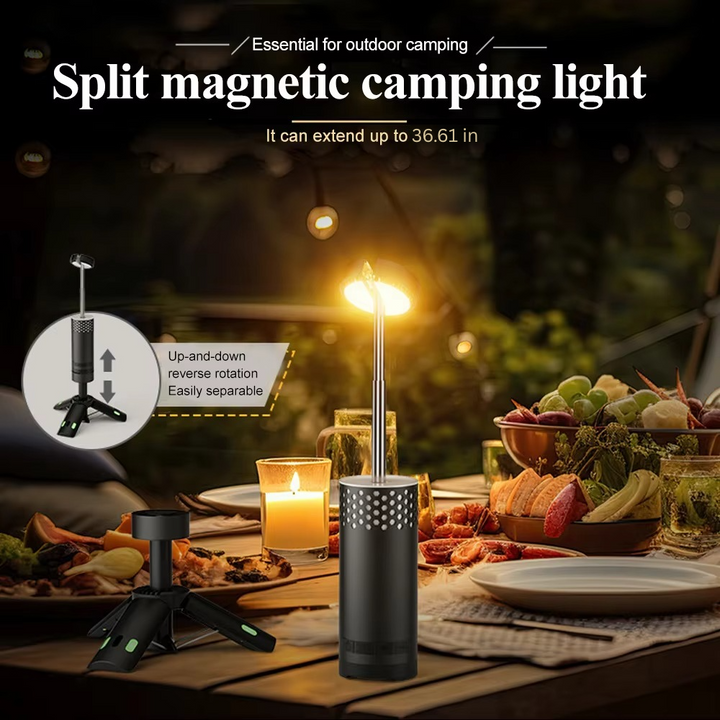 Skanto | Multifunksjonell LED Campinglykt & Stativ
