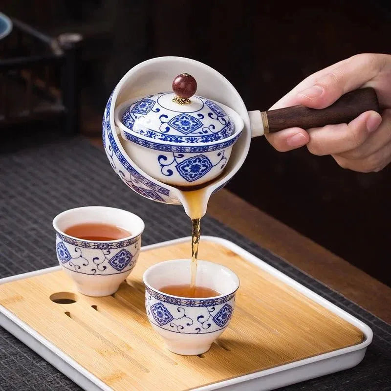 Skanto | Gongfu Tesett laget av porselen - Tidøs eleganse, perfekt te