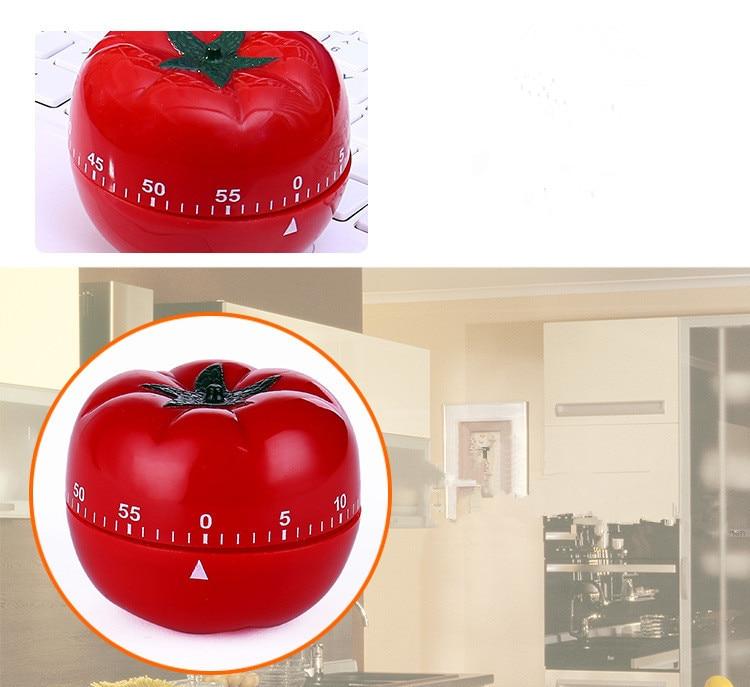 360 Grad Tomat Formet Mekanisk Timer | Skanto