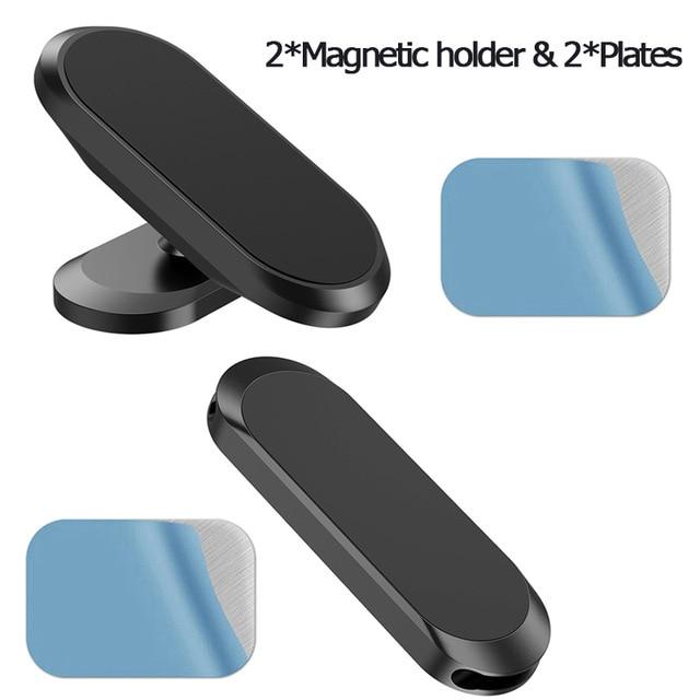 360° Rotatable Compact Car Phone Holder (Magnetic) | Skanto