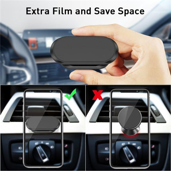 360° Rotatable Compact Car Phone Holder (Magnetic) | Skanto