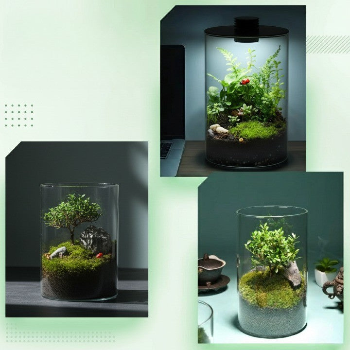 Skanto | Mini Forest Maker Terrarium Dekor Vase