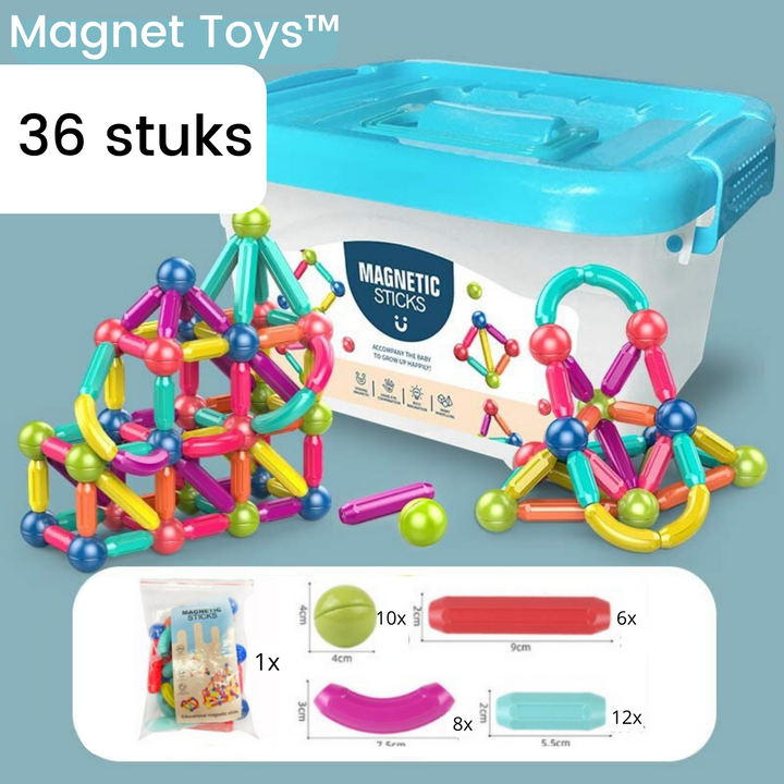 Skanto | Magnetiske Byggeblokker - MagnaMaster