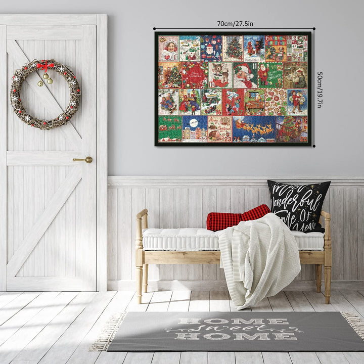 Skanto | Festlig Peis Puslespill Julekalender - Julegave